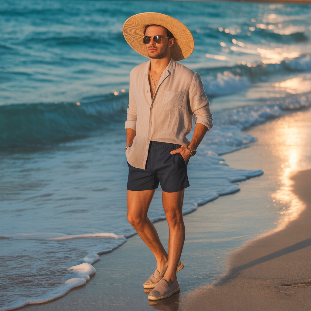beach outfits for men