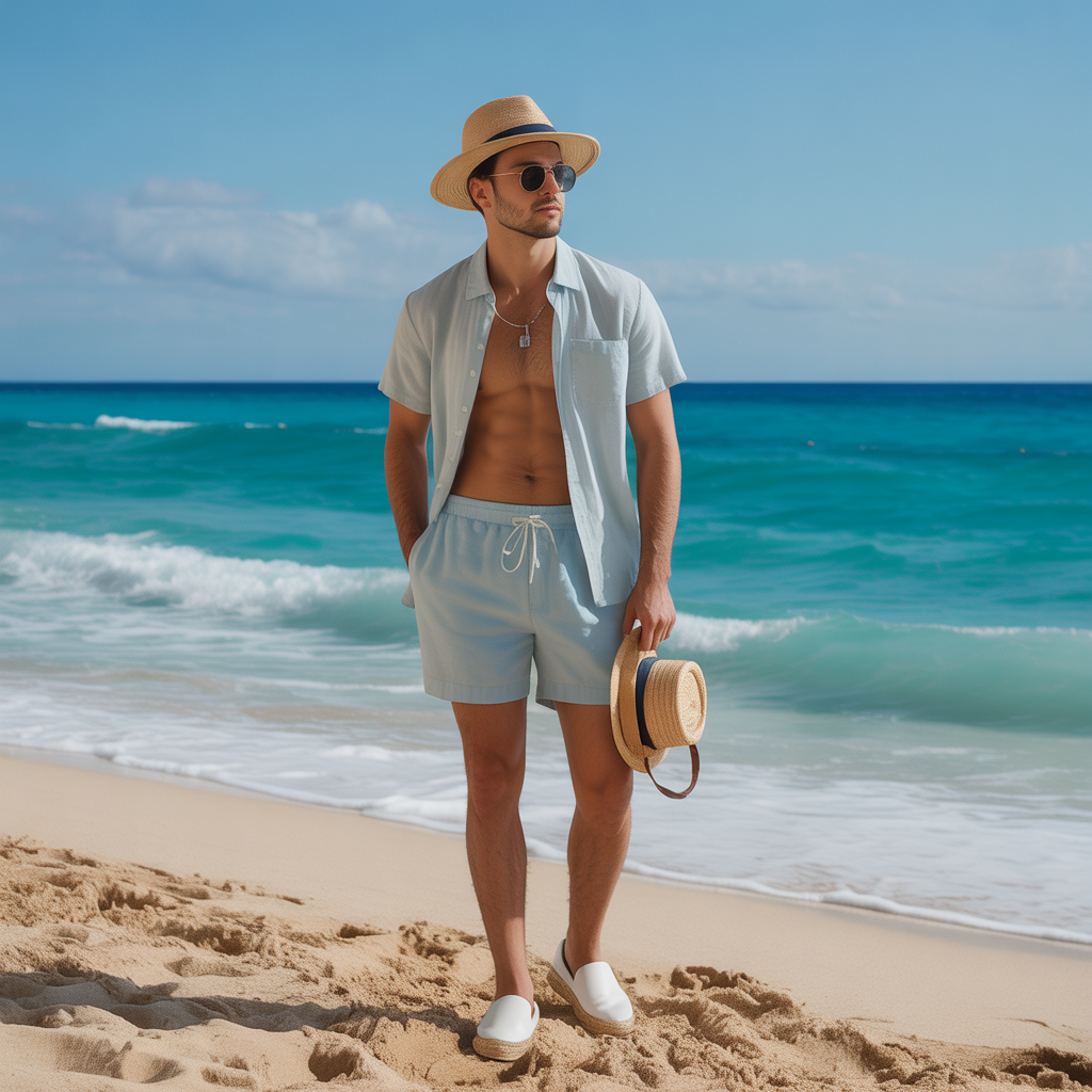 beach outfits for men