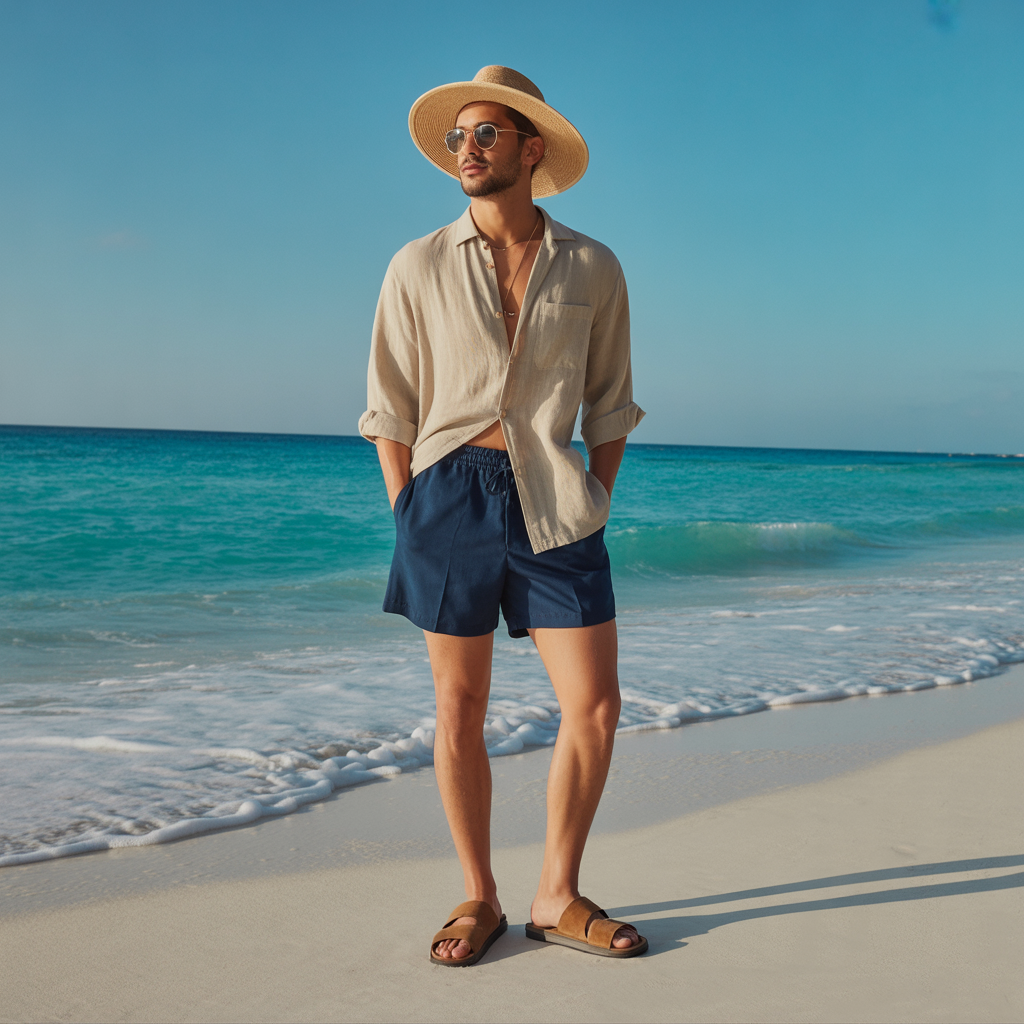 beach outfits for men