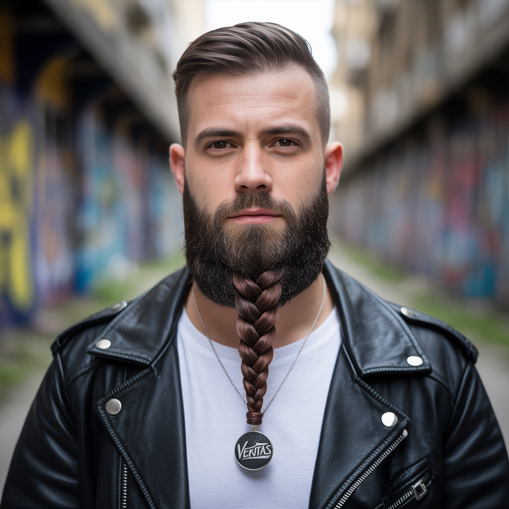 beard braid styles