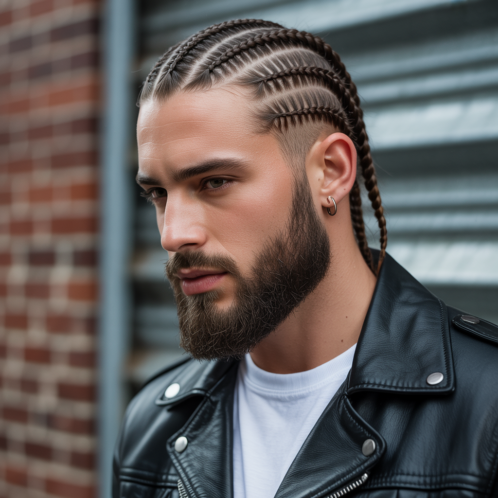 beard braid styles