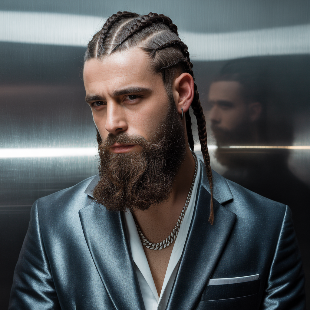 beard braid styles