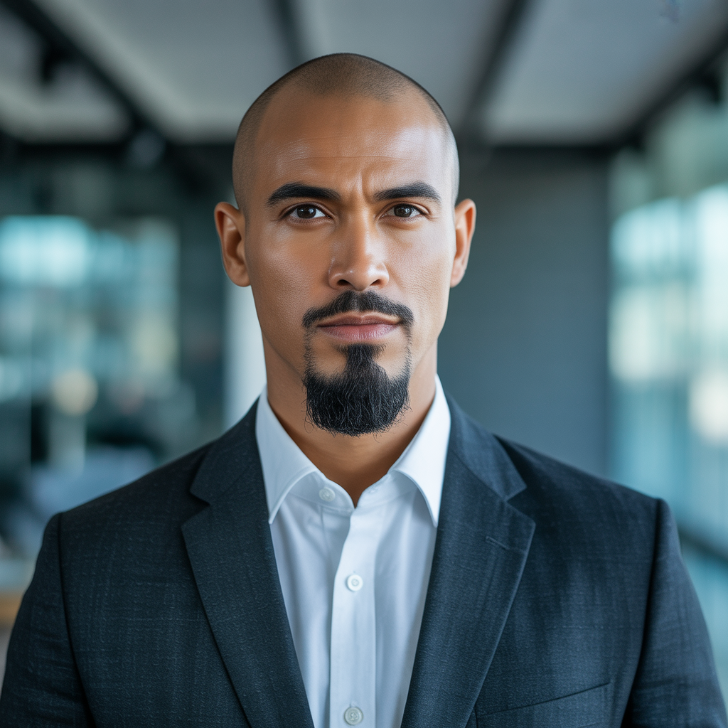 beard styles for bald guys