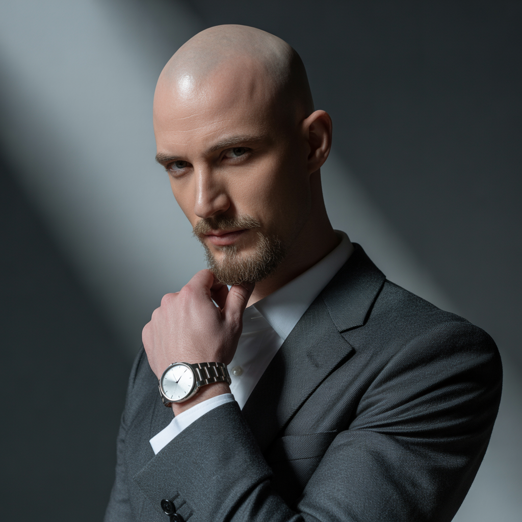 beard styles for bald guys