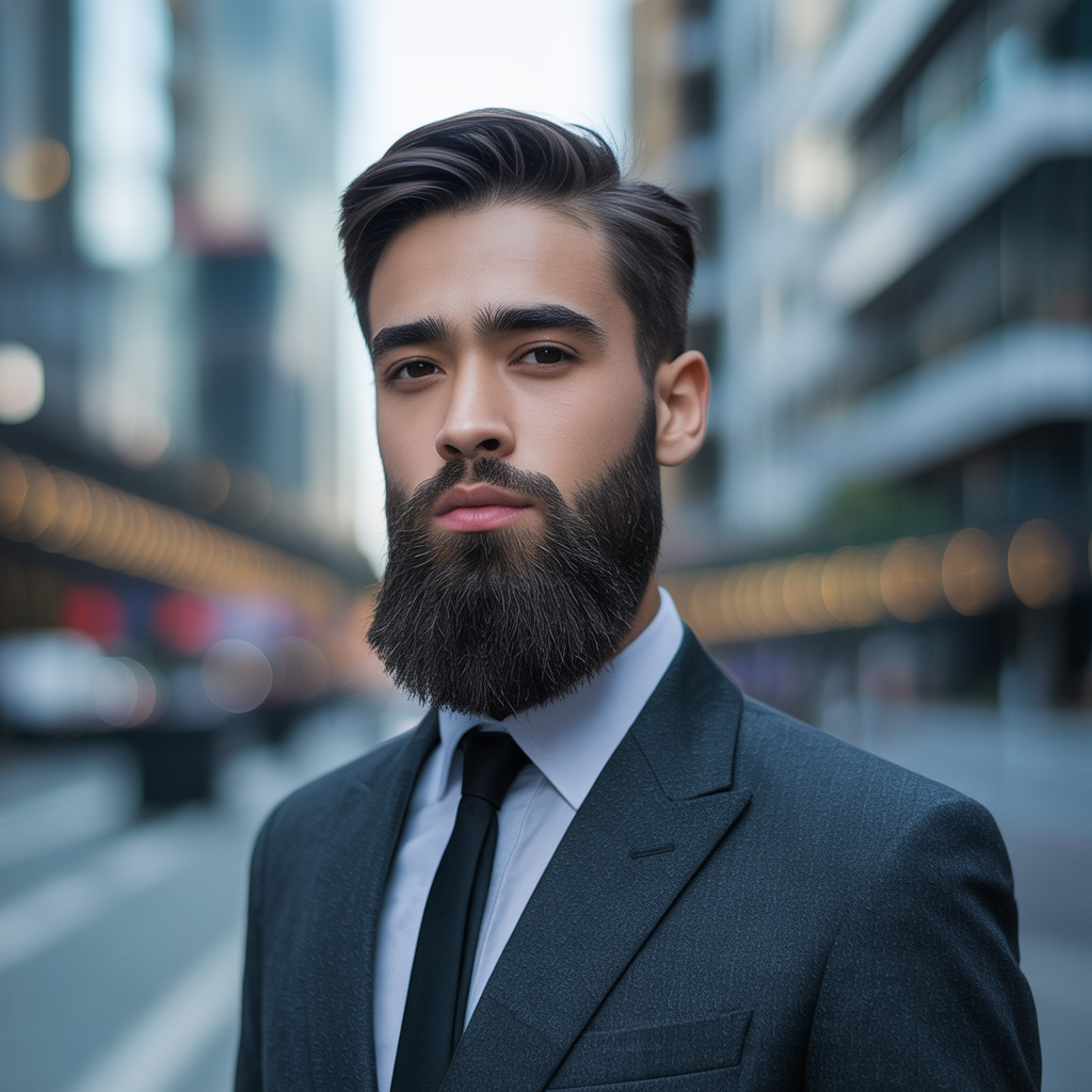 beard styles for long faces