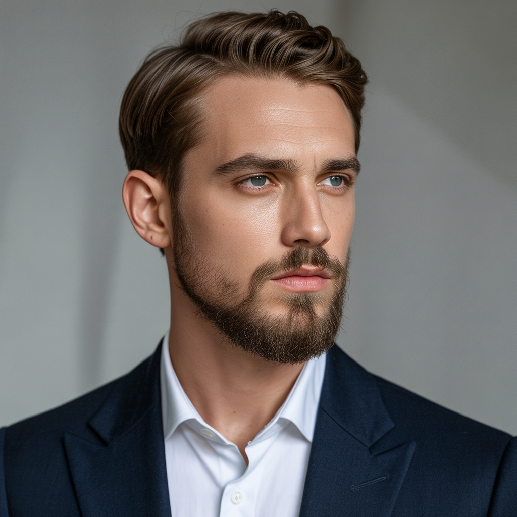 beard styles for oval faces