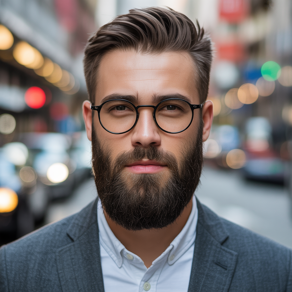 beard styles for oval faces