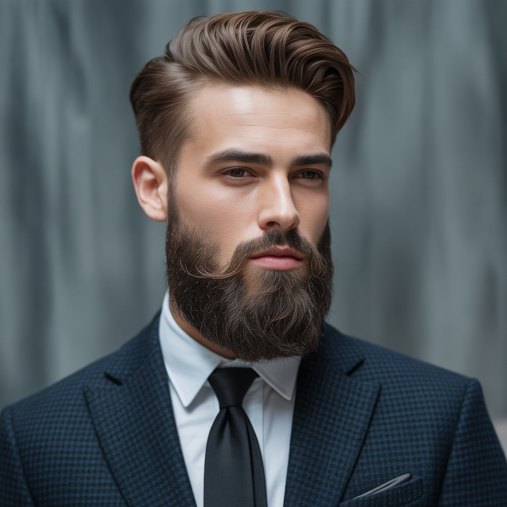 beard styles for oval faces