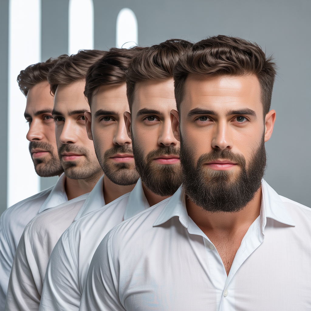 beard styles for oval faces
