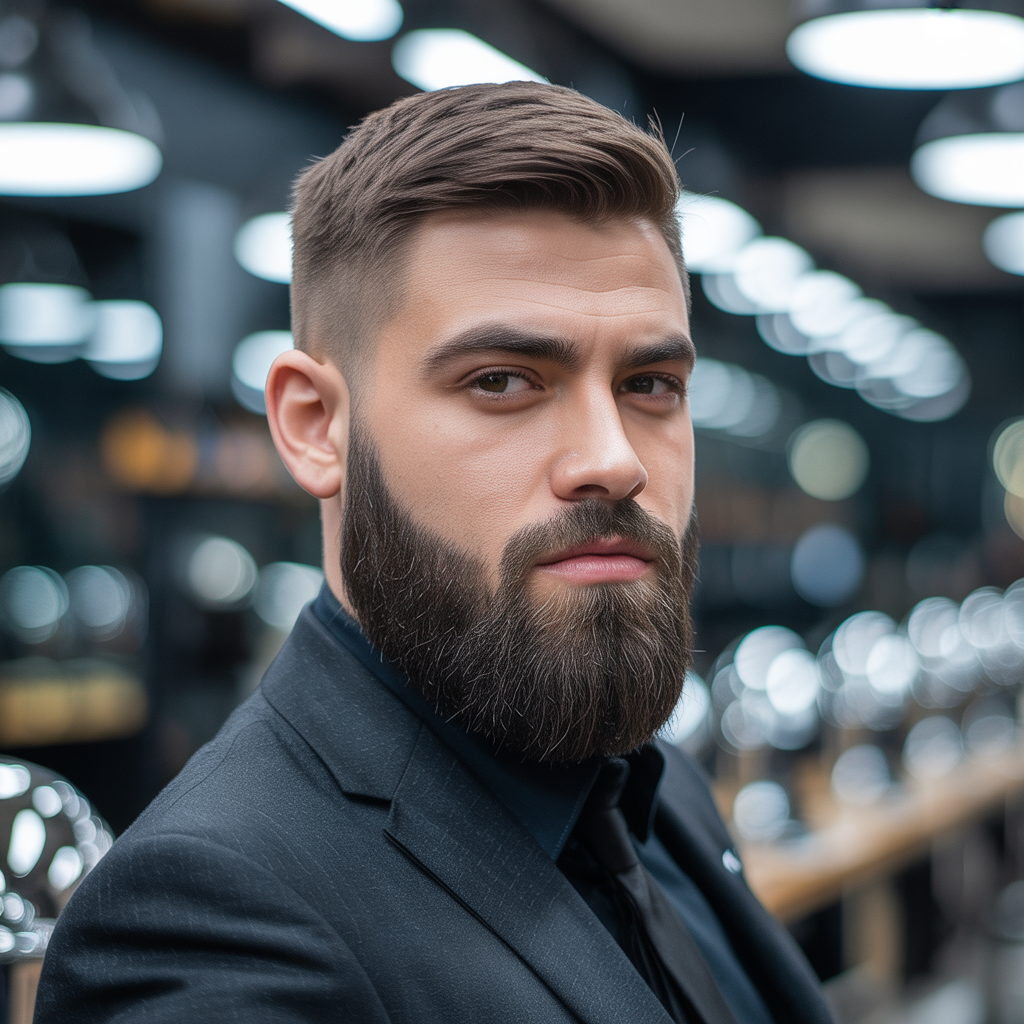 beard styles for round faces