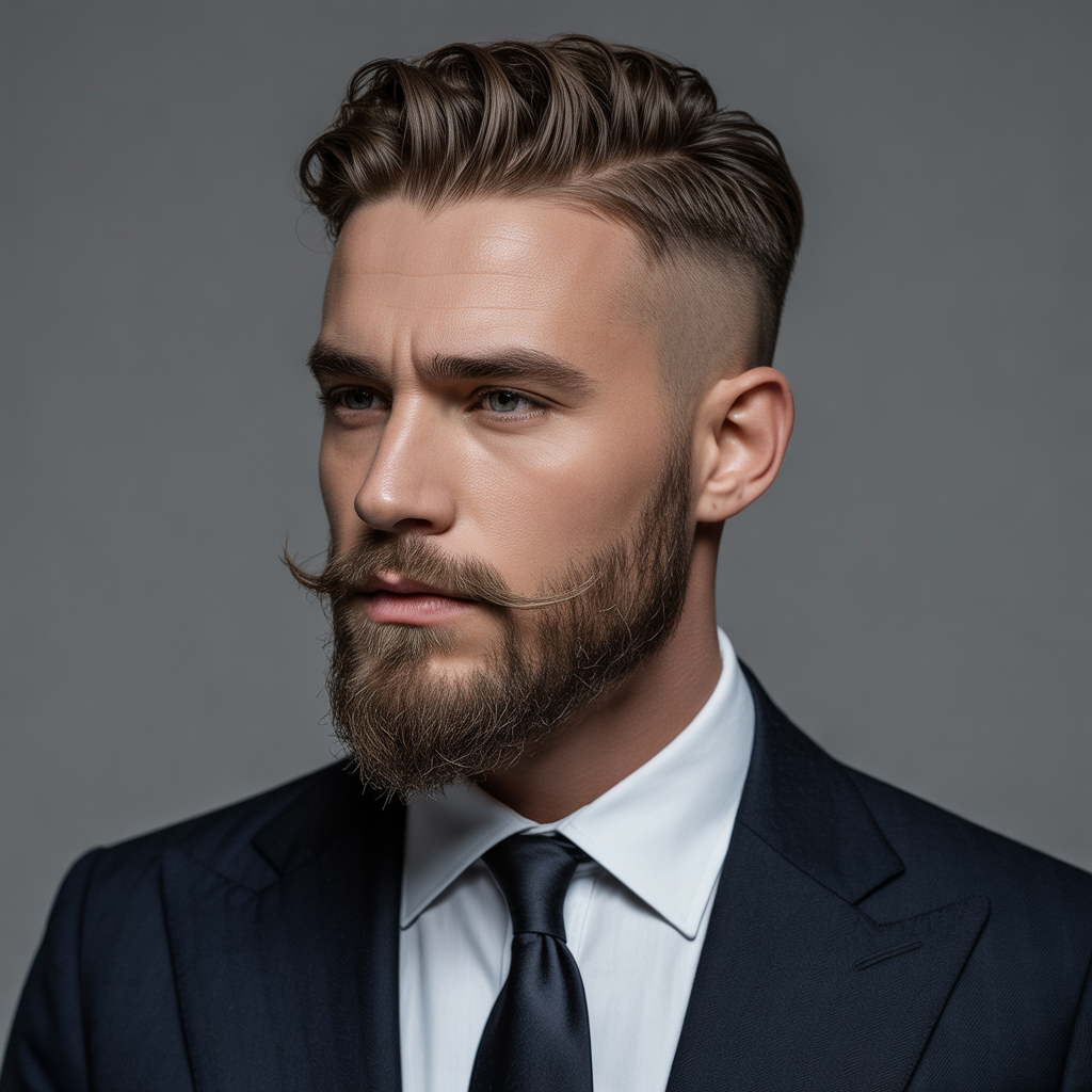 beard styles for round faces