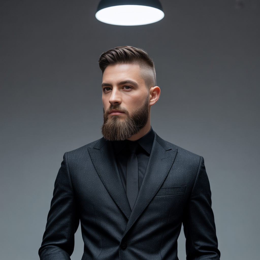beard styles for round faces