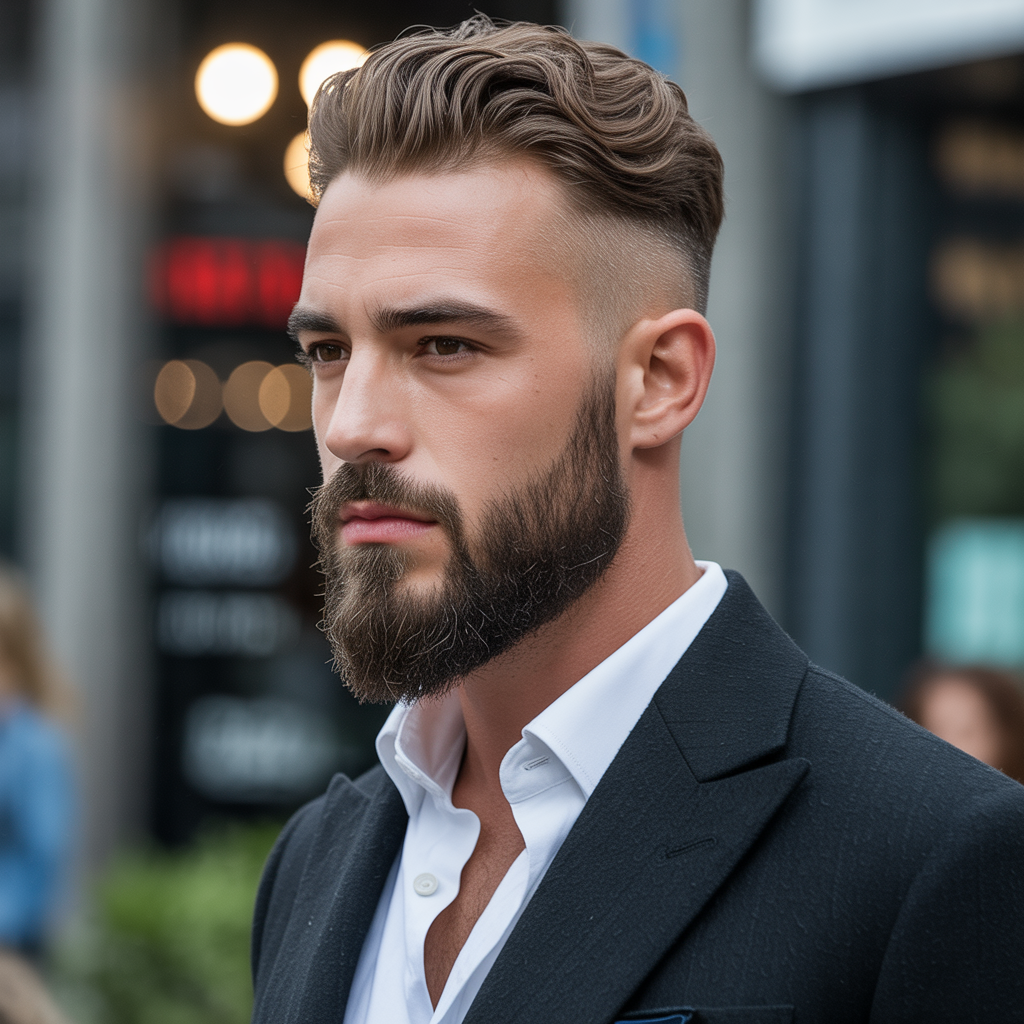 beard styles for round faces