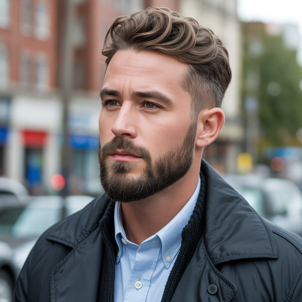 beard styles for round faces