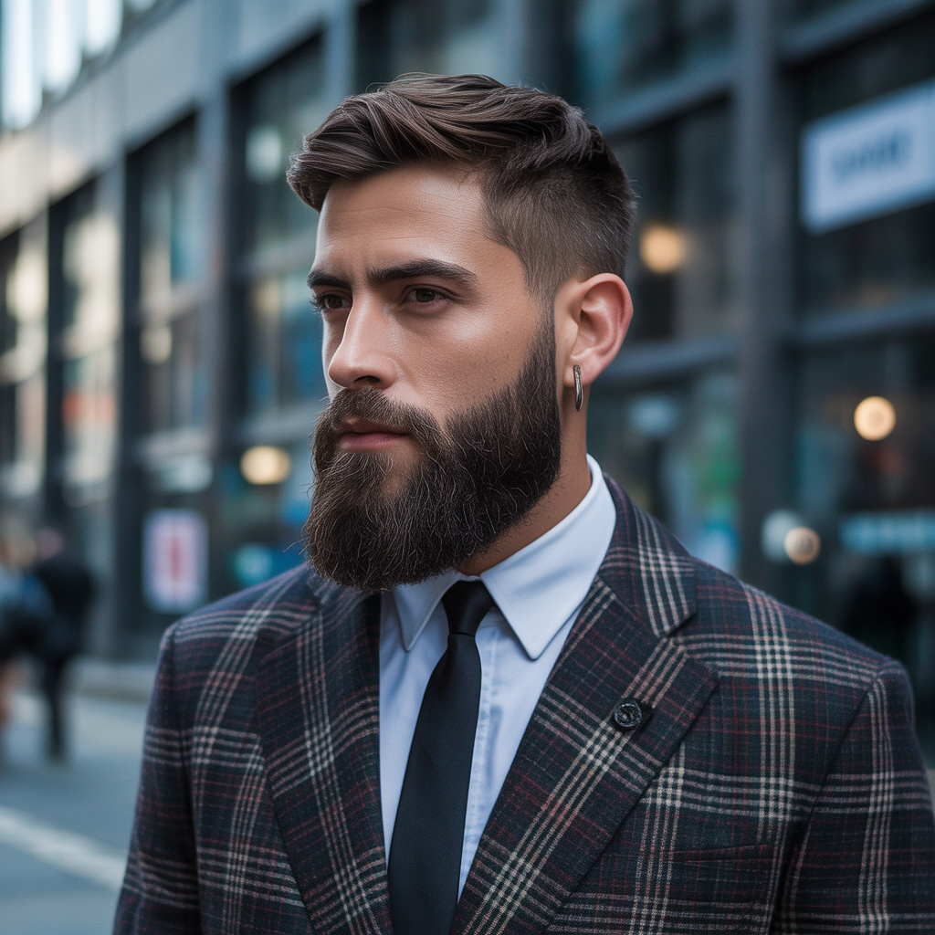 beard styles for round faces