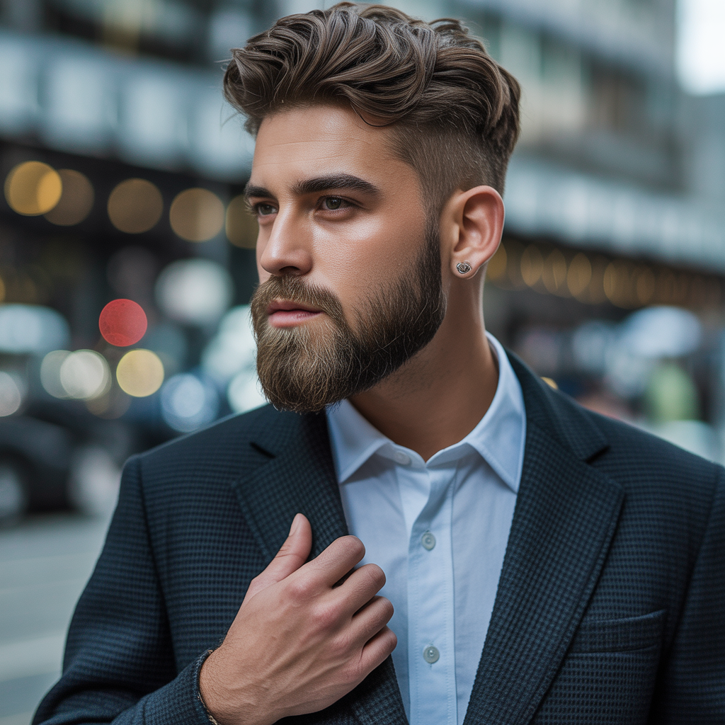 beard styles for round faces