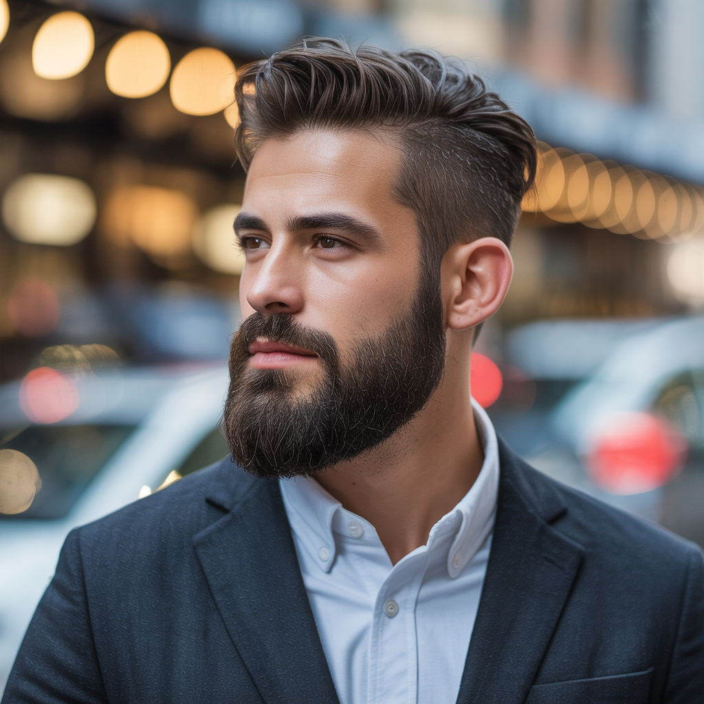 beard styles for square faces