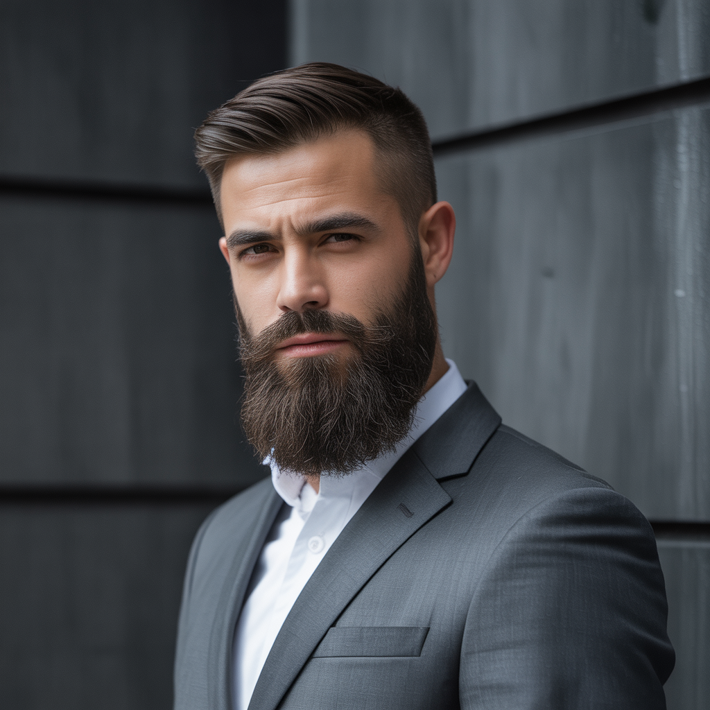 beard styles for square faces