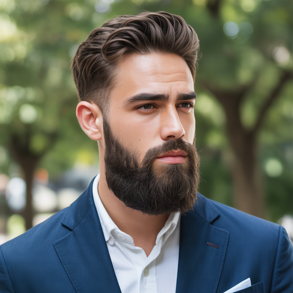 beard styles for square faces