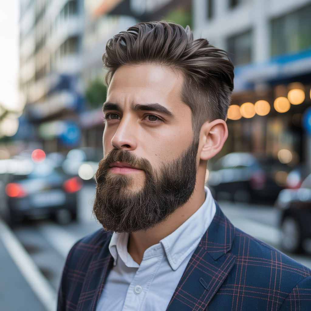 beard styles for square faces
