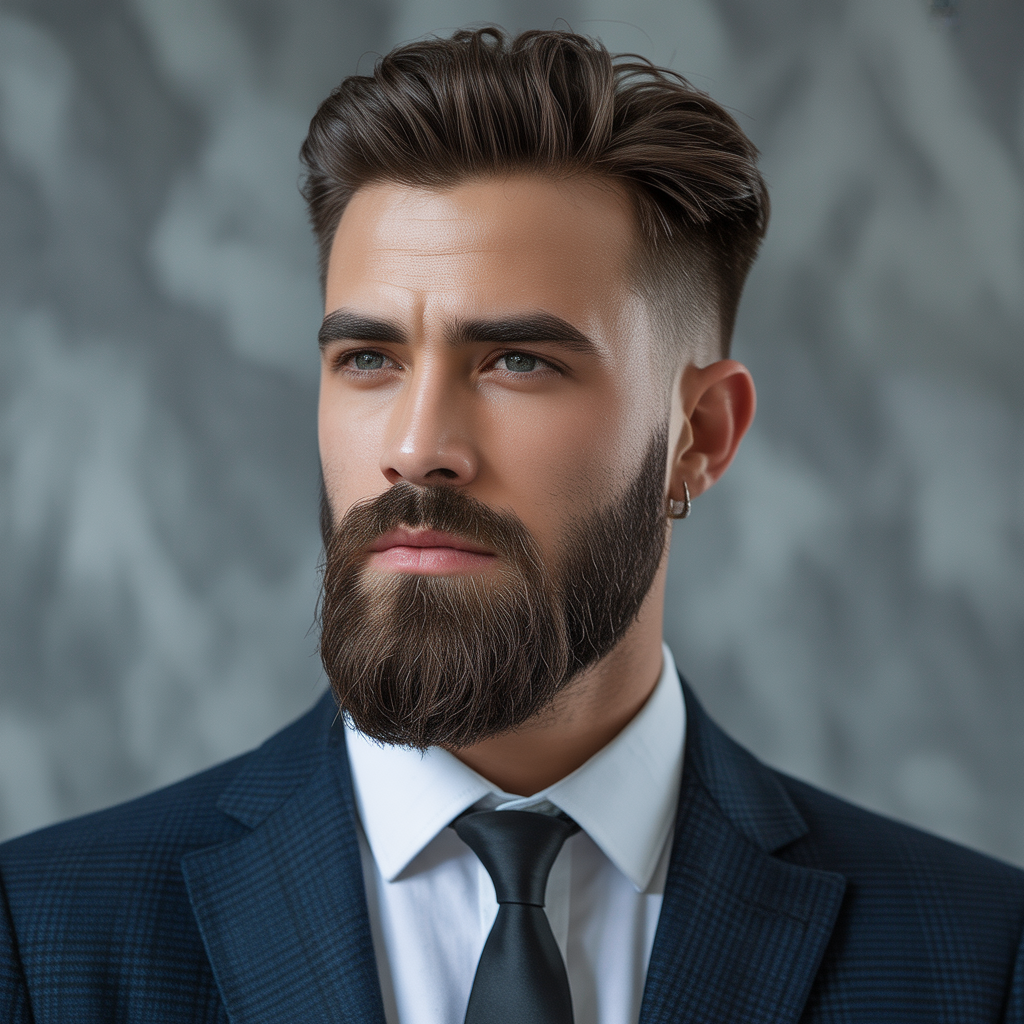 beard styles for weak jawlines