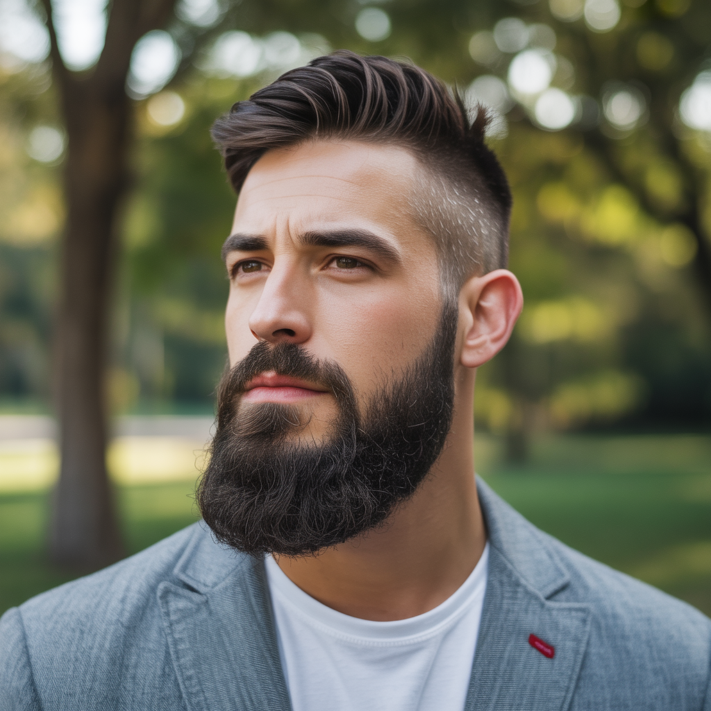 beard styles for weak jawlines