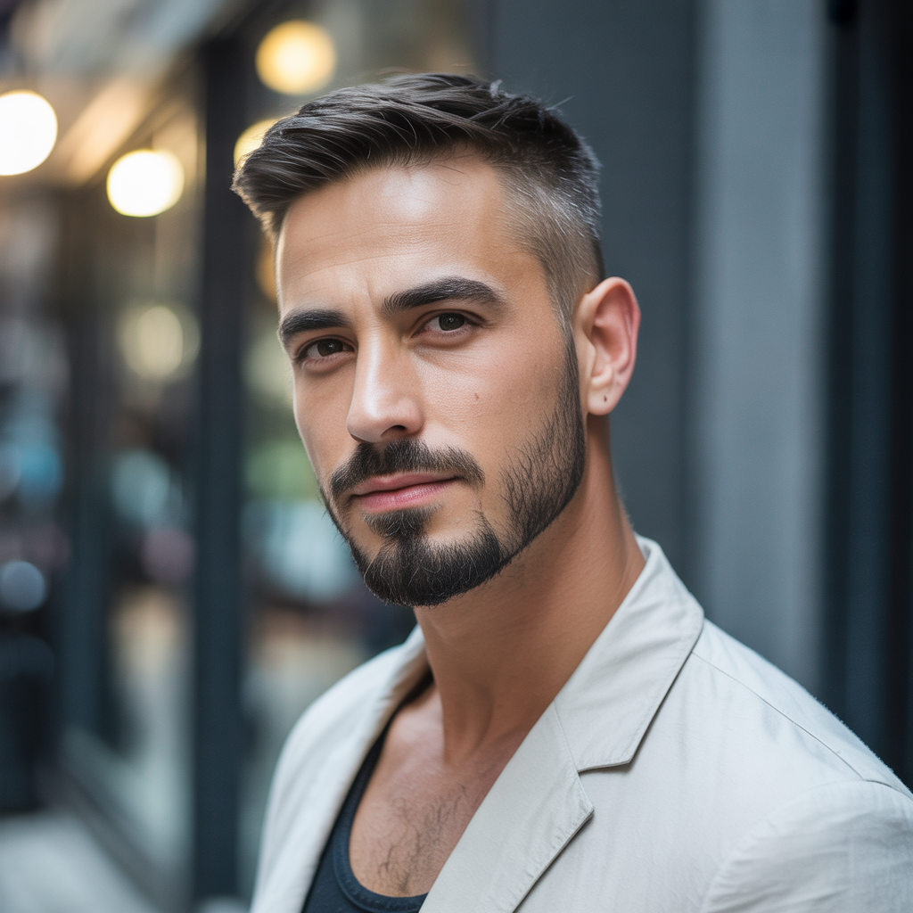 beard styles to hide a double chin