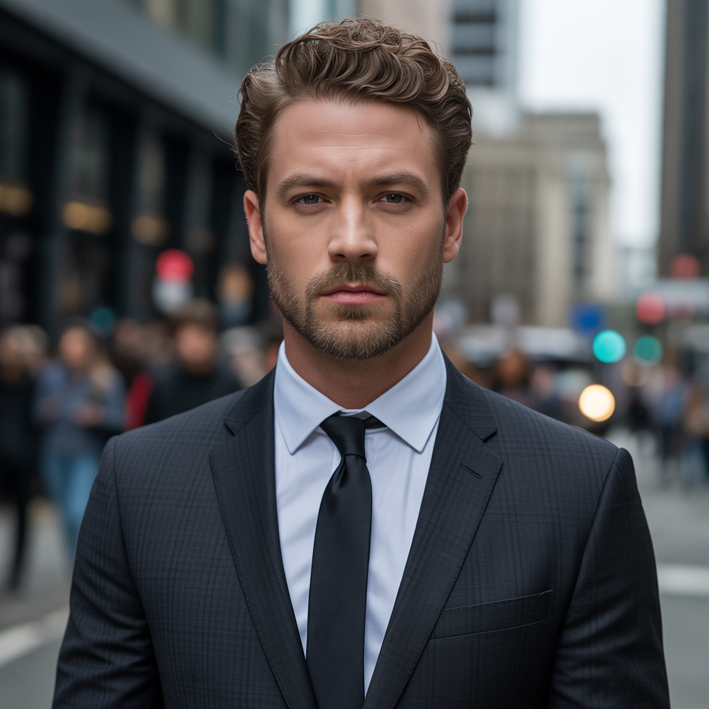 beard styles to hide a double chin