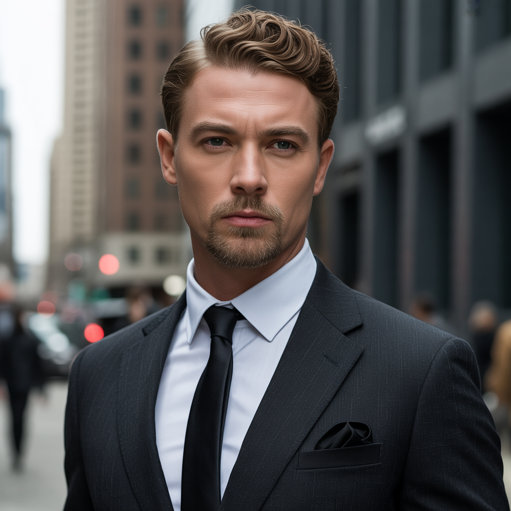 beard styles to hide a double chin