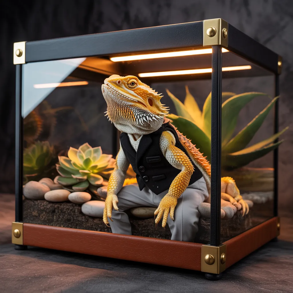 bearded dragon terrarium