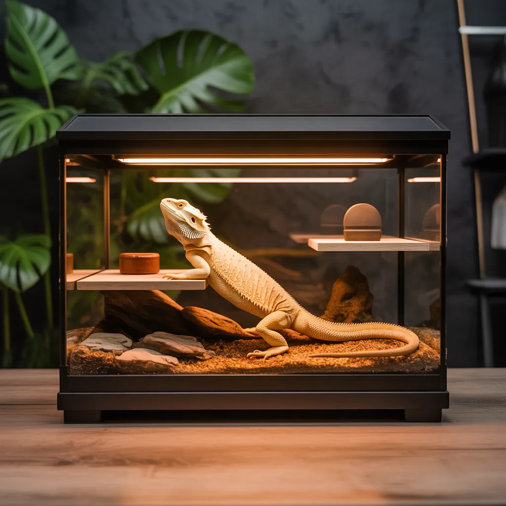 bearded dragon terrarium