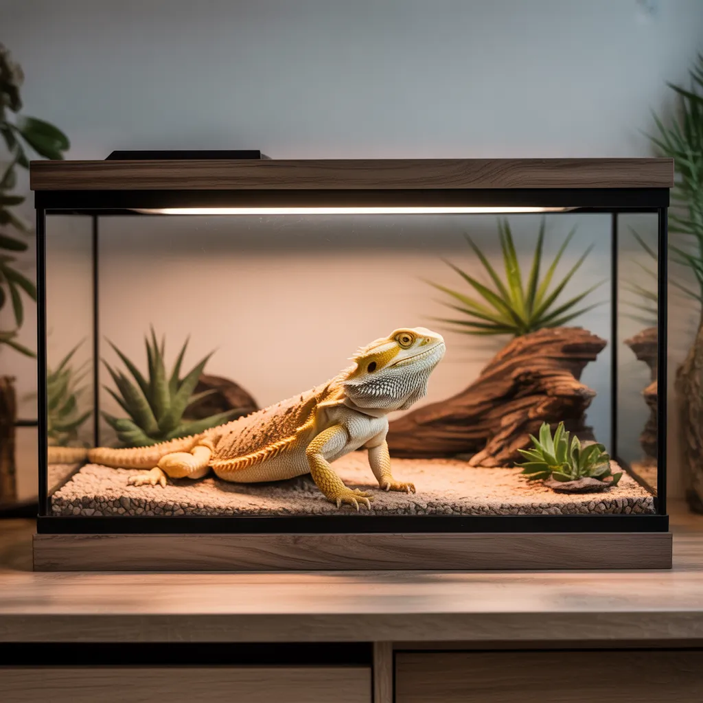 bearded dragon terrarium