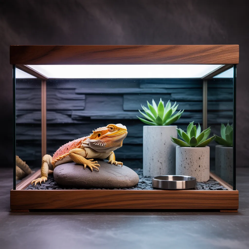 bearded dragon terrarium