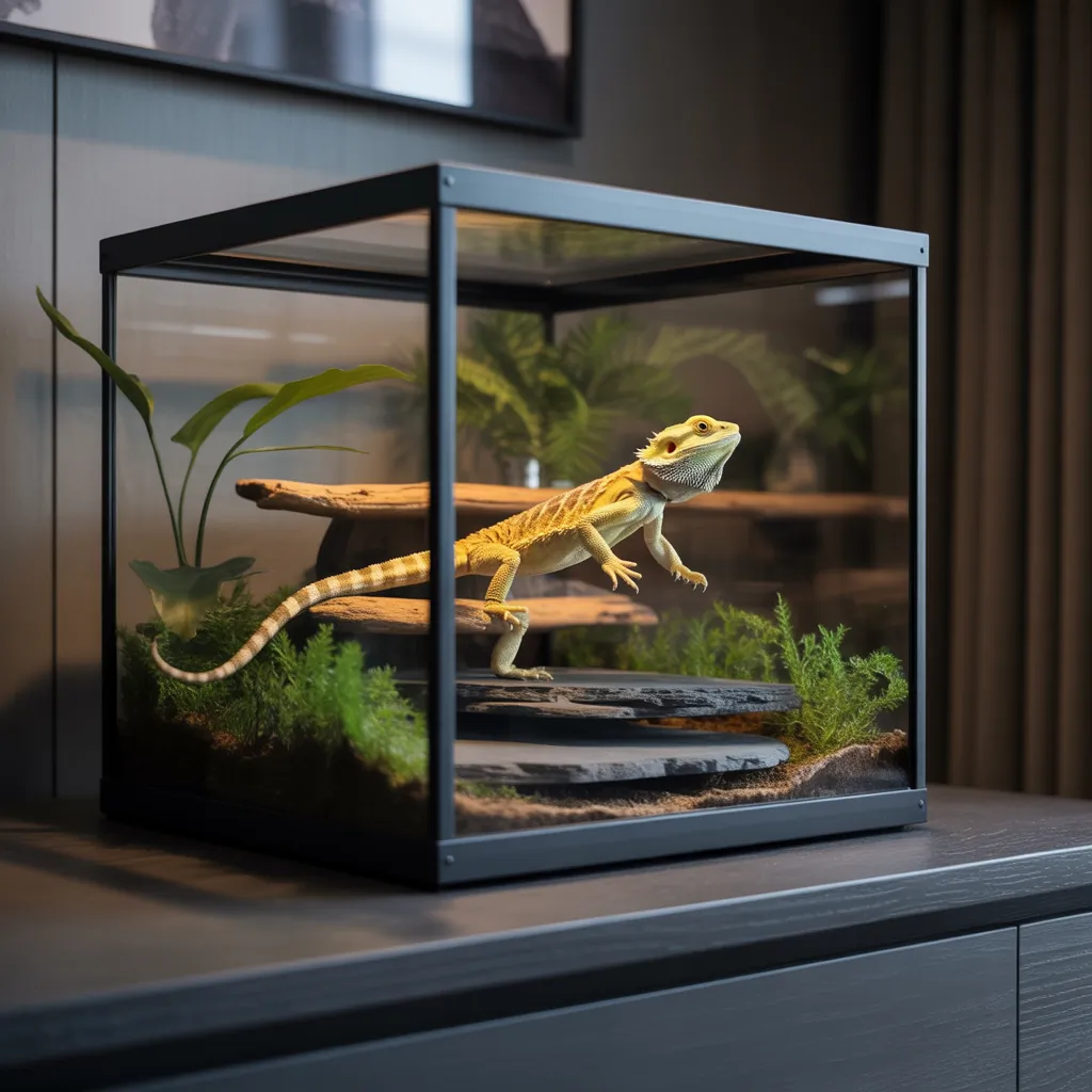 bearded dragon terrarium