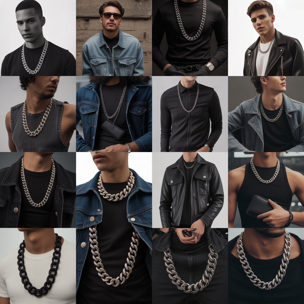best 14 black wallet chains