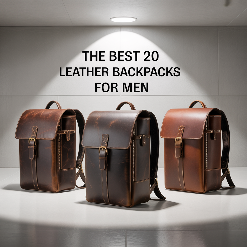 best 20 leather backpack for men