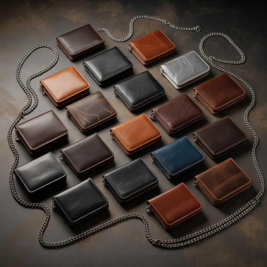 best 20 leather mens wallets with chain