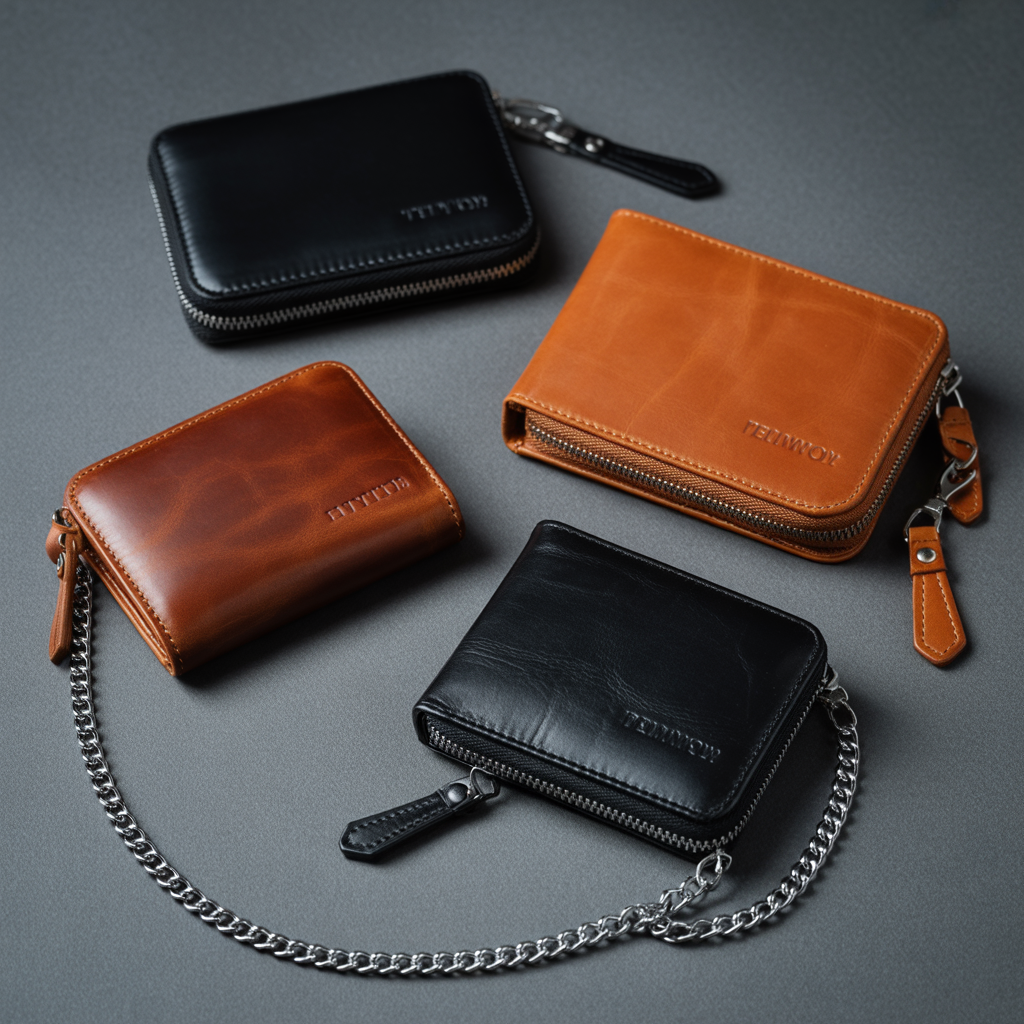 best 20 leather mens wallets with chain