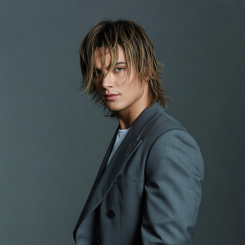 best mens layered haircuts for thick hair