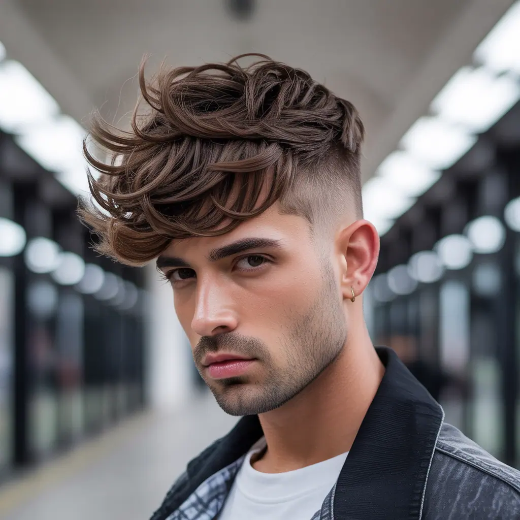 best mens layered haircuts for thick hair