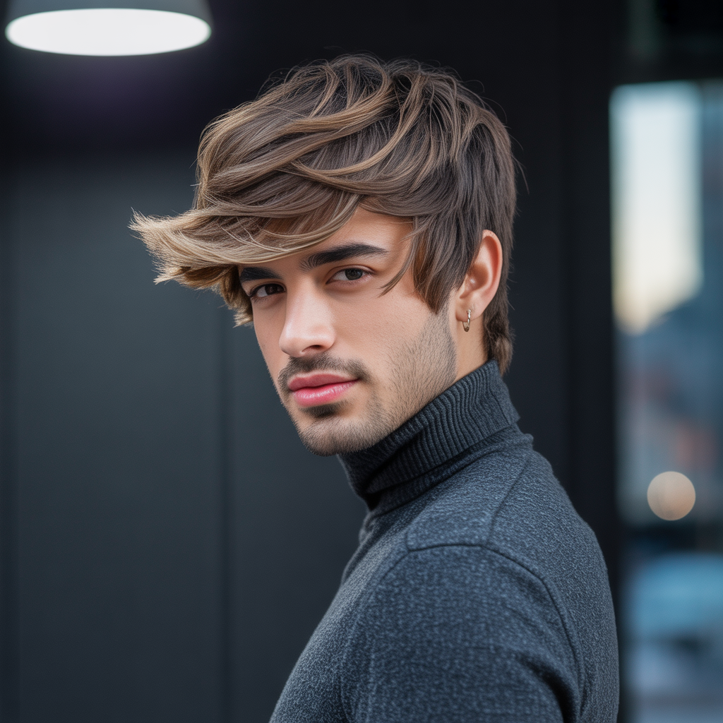 best mens layered haircuts for thick hair