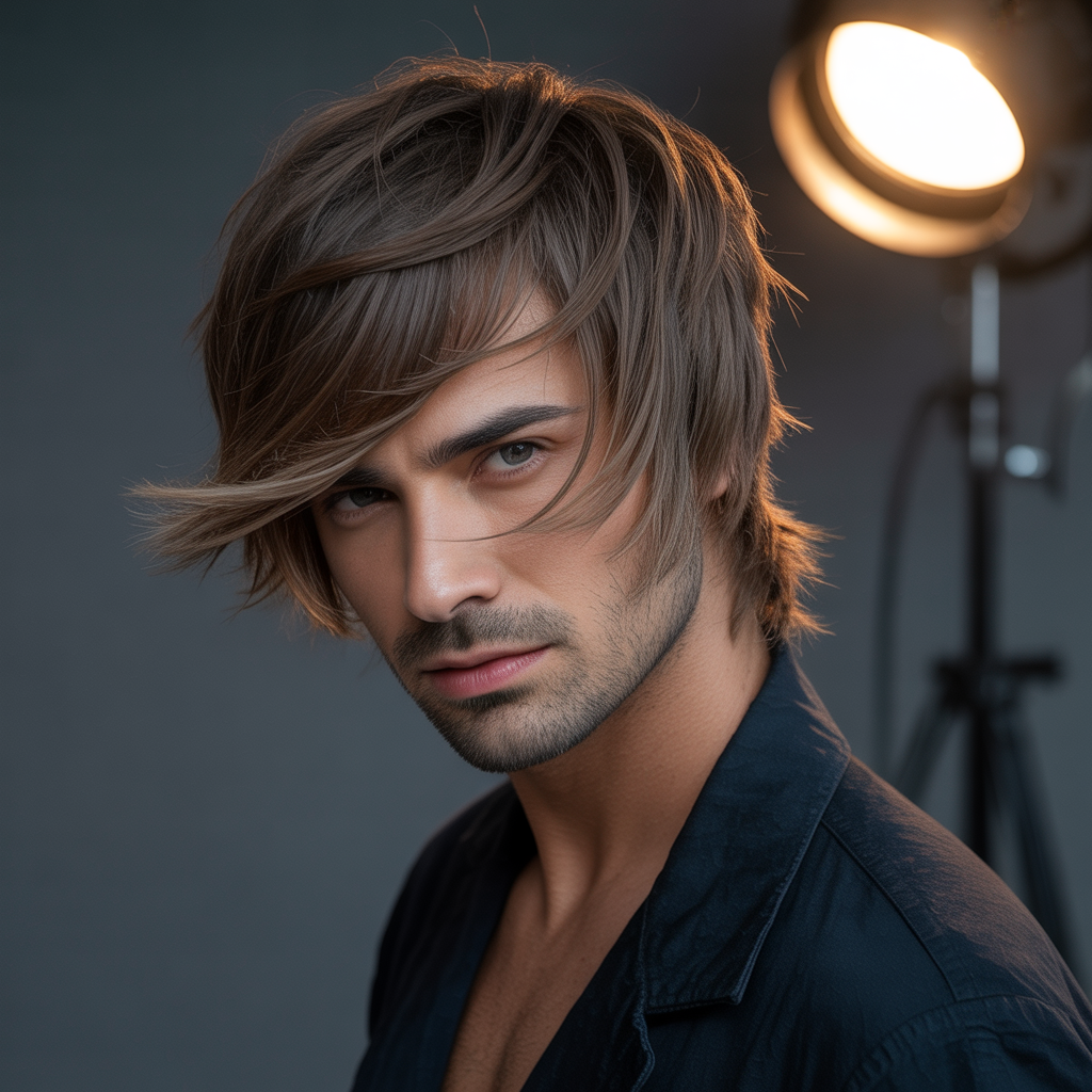 best mens layered haircuts for thick hair