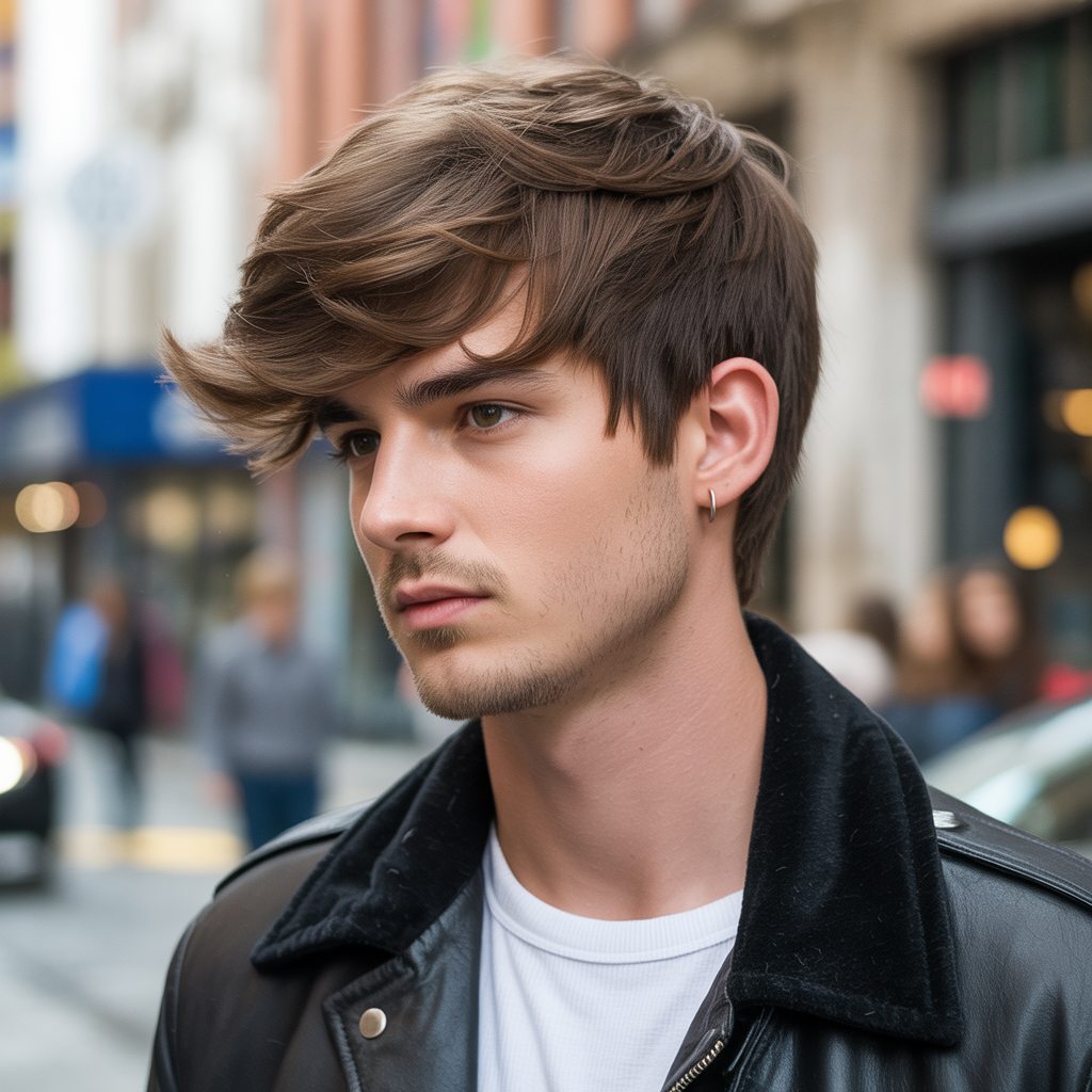 best mens layered haircuts for thick hair