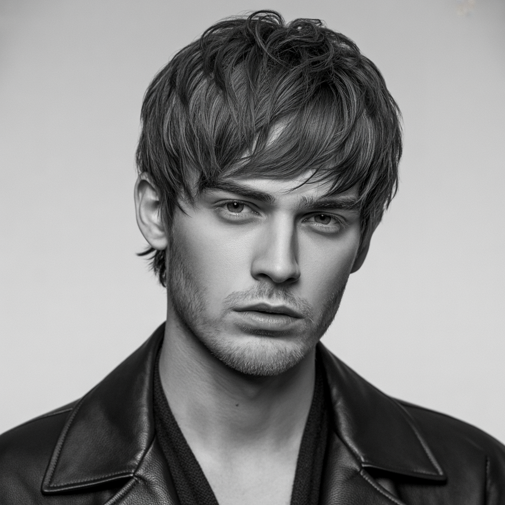 best mens layered haircuts for thick hair