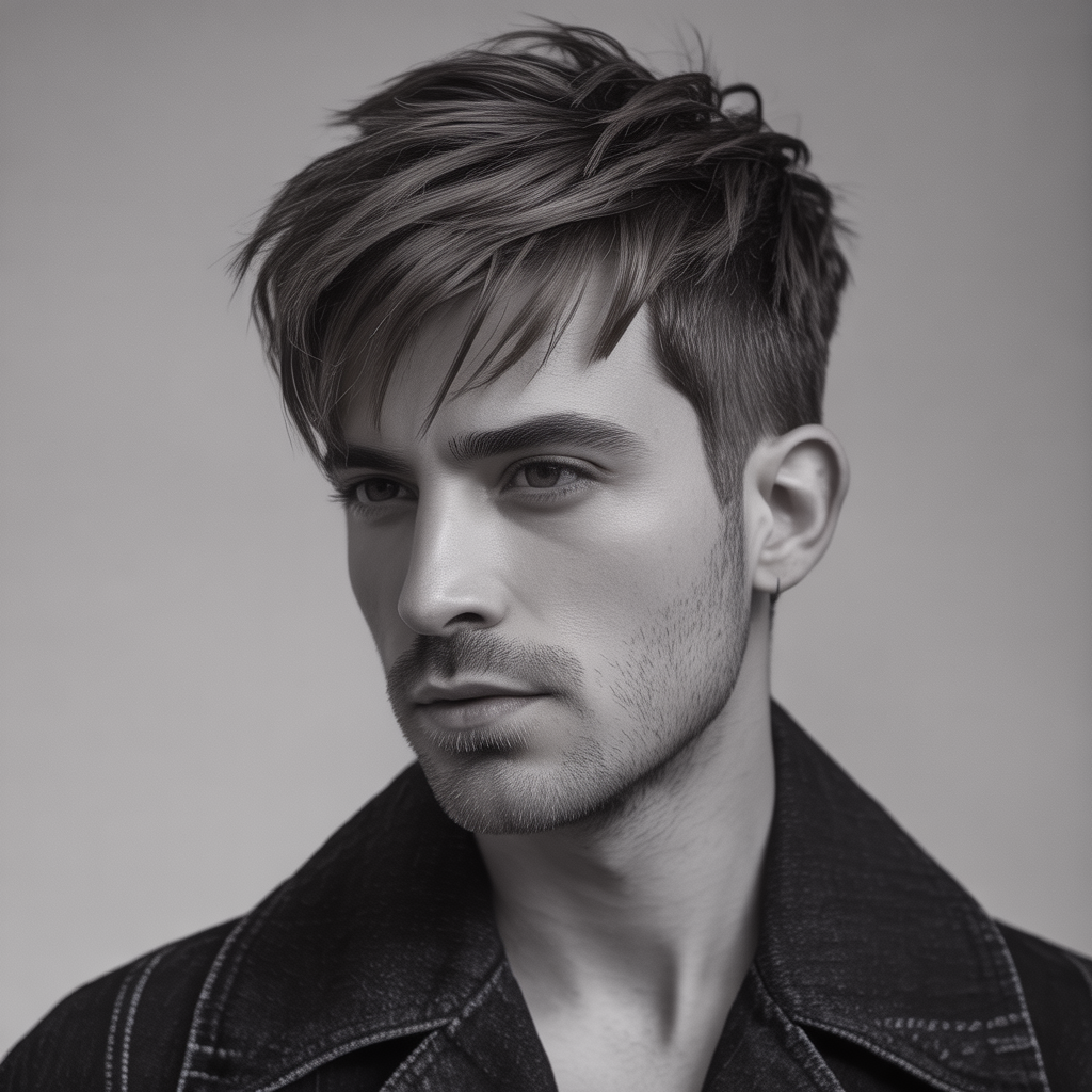 best mens layered haircuts for thick hair