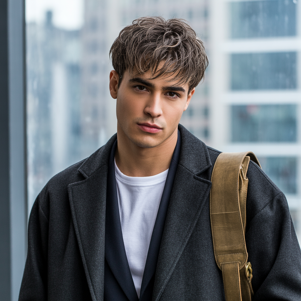 best mens layered haircuts for thick hair