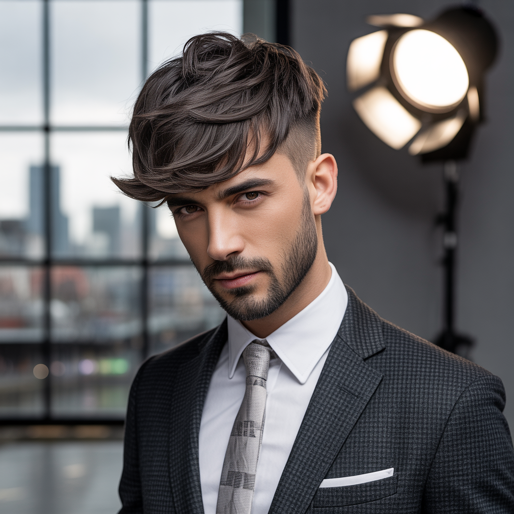 best mens layered haircuts for thick hair