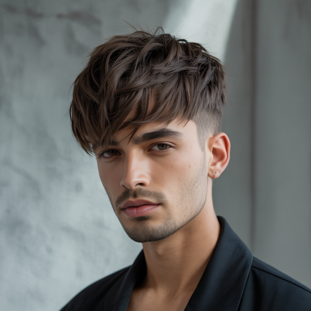 best mens layered haircuts for thick hair