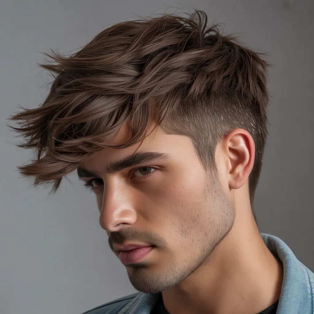 best mens layered haircuts for thick hair