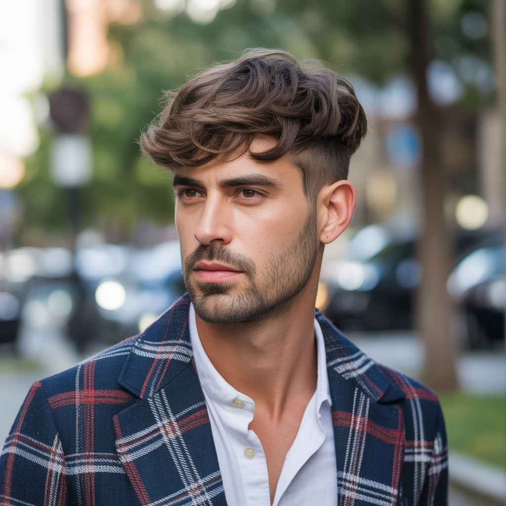 best mens layered haircuts for thick hair